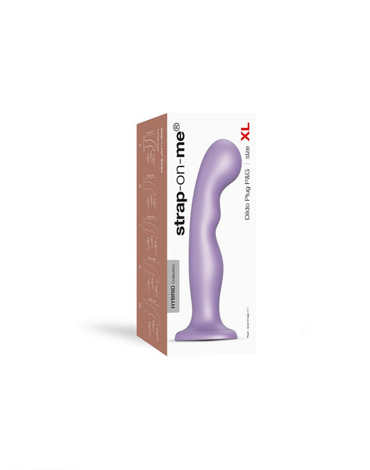 Strap-On-Me - Dildo Plug P&G Size XL - Metallic Lilac - UABDSM
