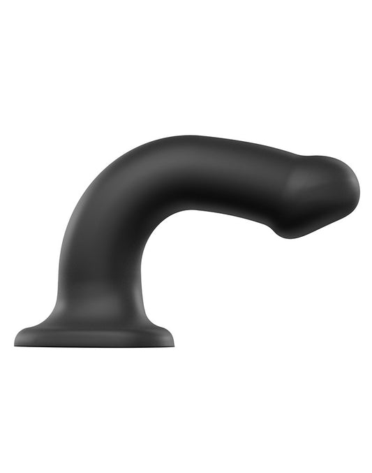 Strap-On-Me Dual Density Dildo Black L - UABDSM