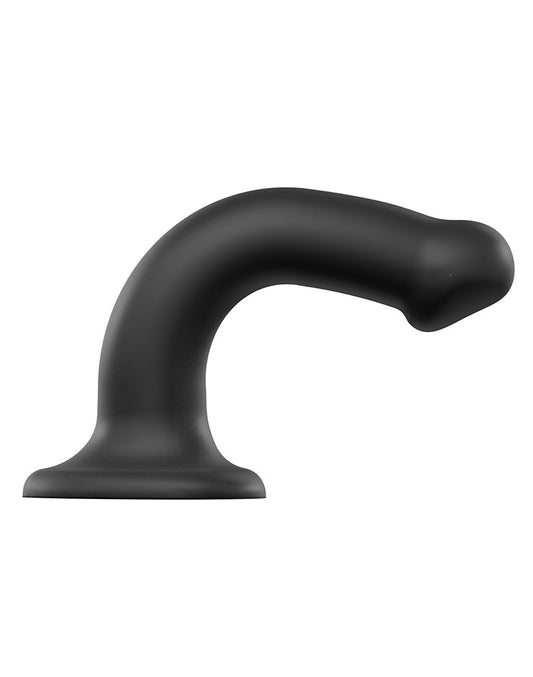 Strap-On-Me Dual Density Dildo Black M - UABDSM
