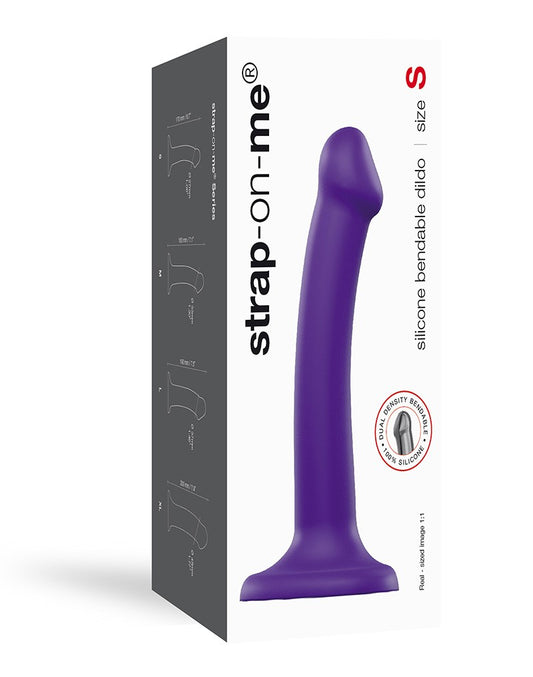 Strap-On-Me Dual Density Dildo Purple S - UABDSM
