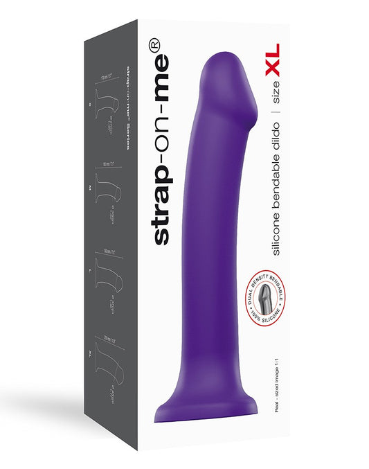 Strap-On-Me Dual Density Dildo Purple XL - UABDSM