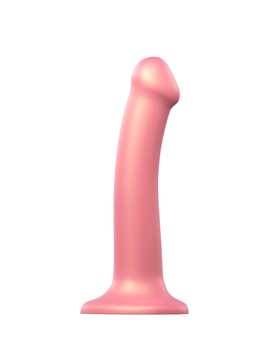 Strap-on-Me Mono Density Dildo Pink Metallic M Strap-on-Me Mono Density Dildo Pink Metallic M - UABDSM