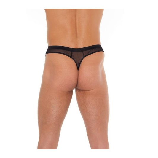 String Fishnet Black One Size - UABDSM
