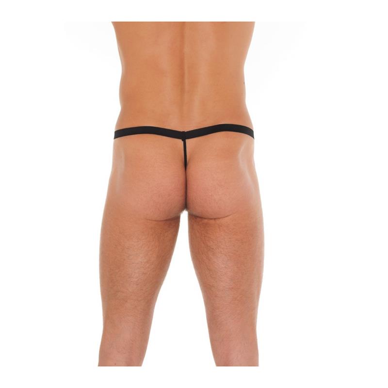String with Zipper Black One Size - UABDSM
