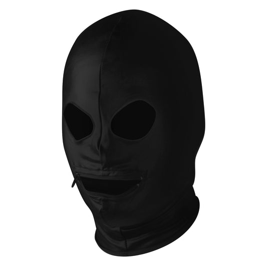 Spandex Zipper Mouth Hood with Eye Holes - UABDSM