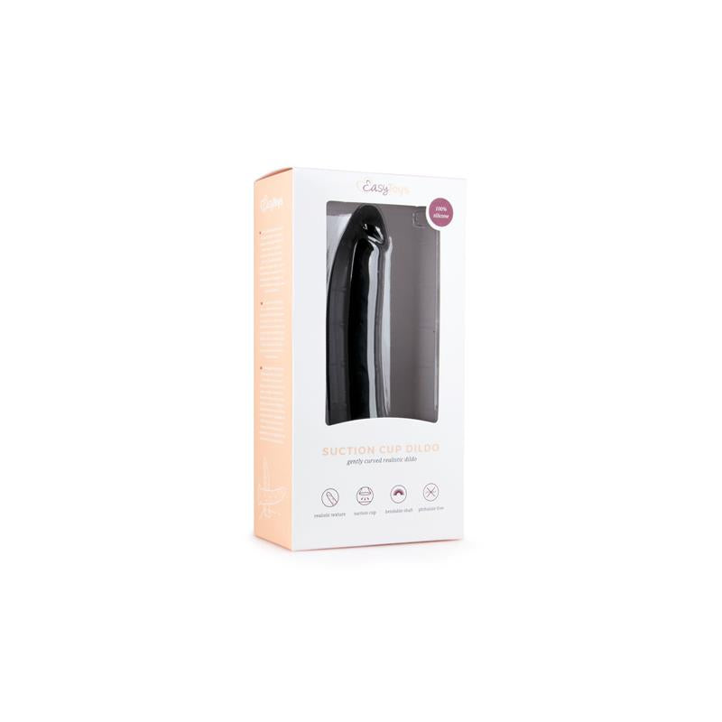 Silicone Dildo Black - 21 cm - UABDSM
