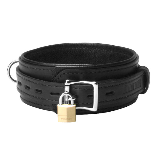 Strict Leather Premium Locking Collar - UABDSM