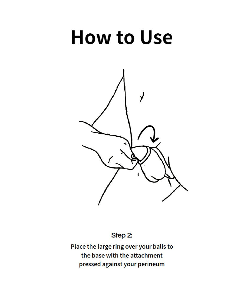 SVAKOM - Benedict - Perineum Stimulator - Black - UABDSM