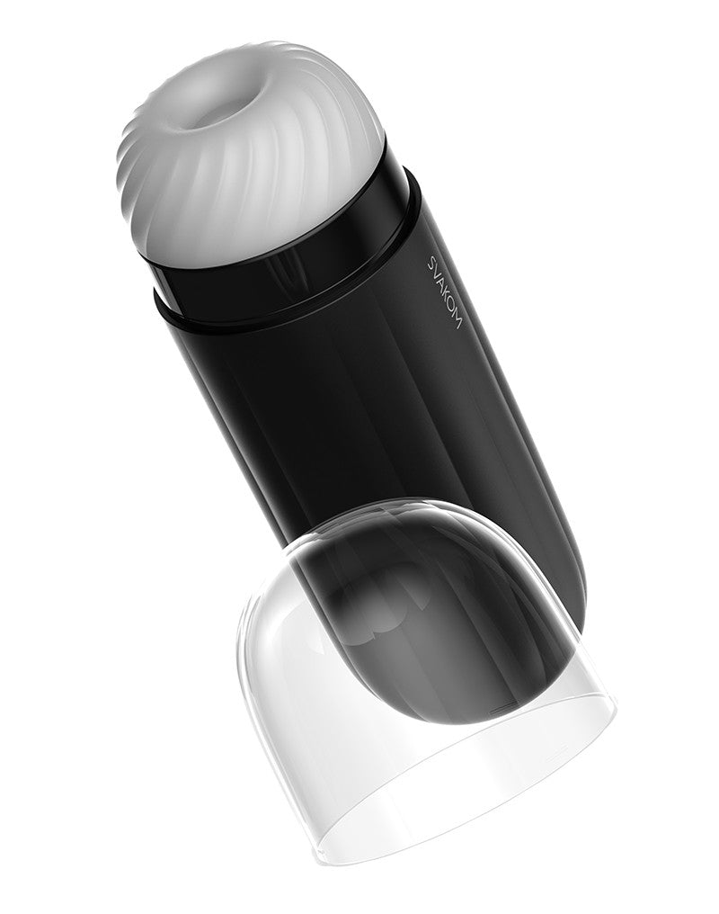 SVAKOM - Sam Neo Connexion Series - Interactive Masturbator - Black - UABDSM