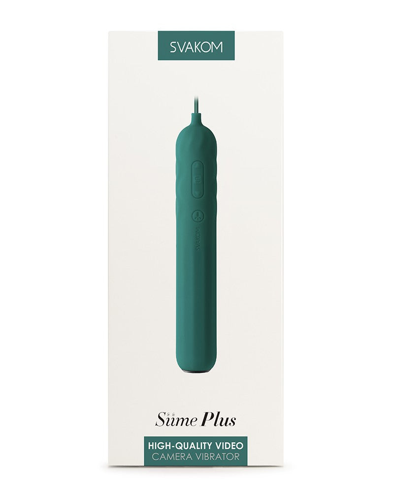 Svakom - Siime Plus Camera Vibrator Green - UABDSM