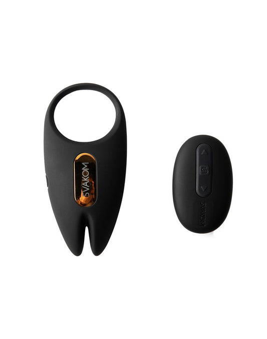 SVAKOM - Winni 2 - Cockring Vibrator With Remote Control - Black SVAKOM - Winni 2 - Cockring Vibrator With Remote Control - Black - UABDSM