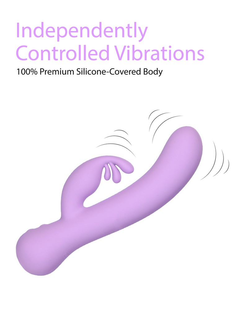 Swan - Special Empress - Rabbit Vibrator - Lilac - UABDSM