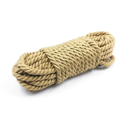 Synthetic Hemp Bondage Rope Nature 10 Meter - UABDSM