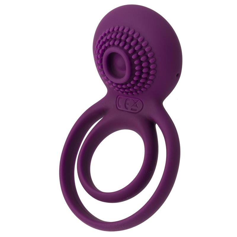 Tammy Double Vibrating Ring Violet - UABDSM