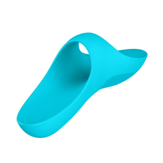 Teaser Finger Vibrator Light Blue - UABDSM