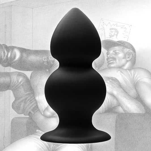 Tom of Finland Weighted Silicone Anal Plug Tom of Finland Weighted Silicone Anal Plug - UABDSM