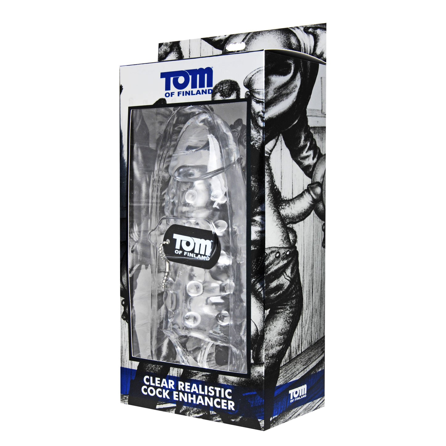 Tom of Finland Clear Realistic Cock Enhancer - UABDSM
