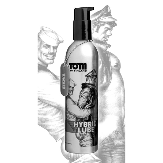 Tom of Finland Hybrid Lube- 8 oz Tom of Finland Hybrid Lube- 8 oz - UABDSM