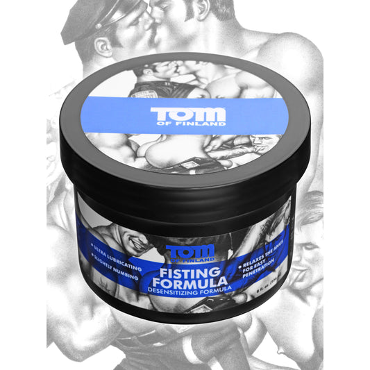 Tom of Finland Fisting Formula Desensitizing Cream- 8 oz Tom of Finland Fisting Formula Desensitizing Cream- 8 oz - UABDSM