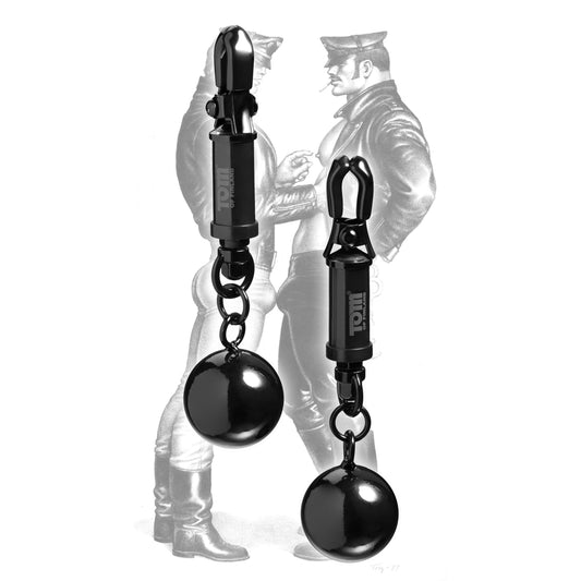 Tom of Finland Barrel Nipple Clamps Tom of Finland Barrel Nipple Clamps - UABDSM