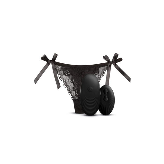Thong with Stimulator and Remote Control No. 3 Black Thong with Stimulator and Remote Control No. 3 Black - UABDSM