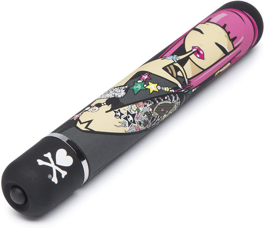 tokidoki 7 Function Classic Vibrator Black Pink Lipstick Woman - UABDSM