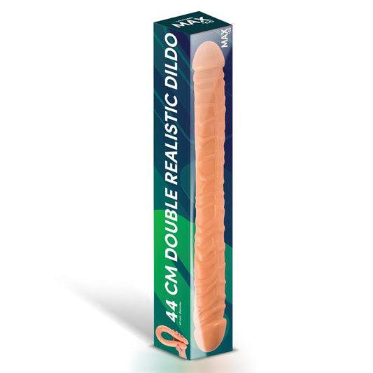 Trent Double Realistic Dildo Flesh 173 - 44 cm - UABDSM