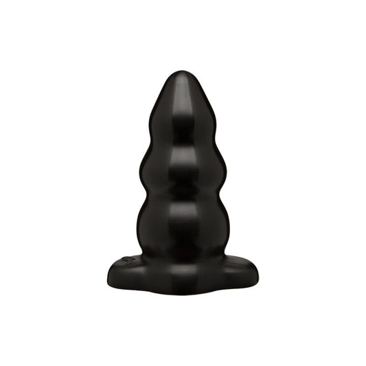 Triple Ripple Butt Plug Large Black Triple Ripple Butt Plug Large Black - UABDSM