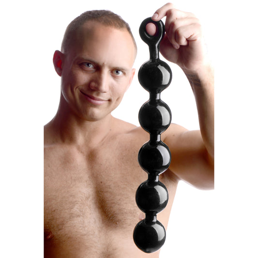 Black Baller Anal Beads Black Baller Anal Beads - UABDSM