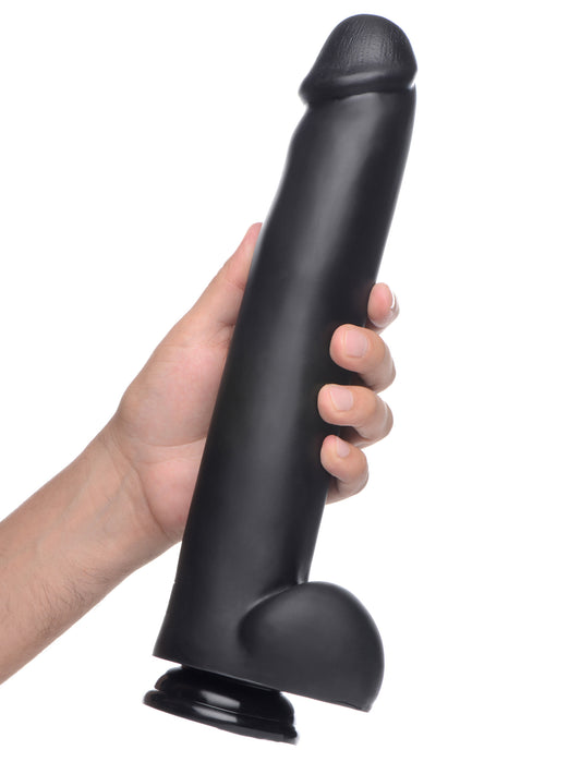 The Master Suction Cup Dildo - Black - UABDSM