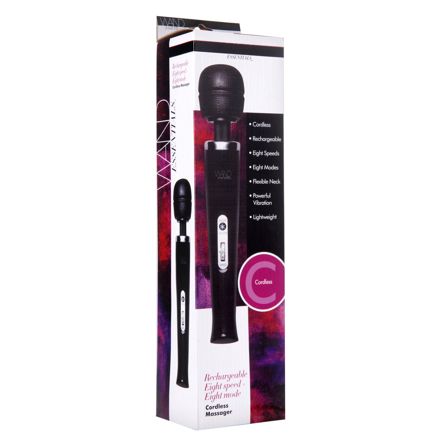 Wand Essentials 8 Speed 8 Mode Rechargeable Massager - UABDSM