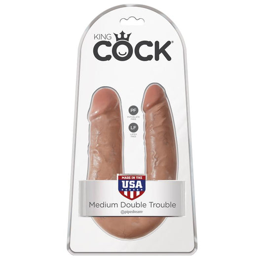 U-Shaped Medium Double Trouble 1362 - Tan - UABDSM