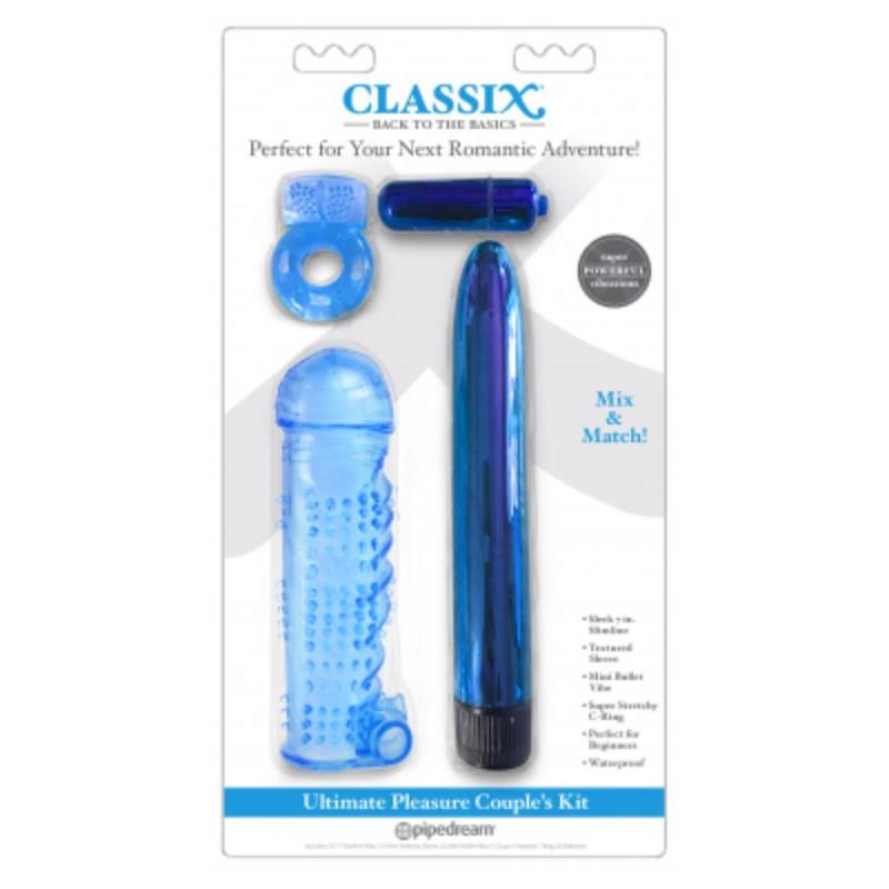Ultimate Pleasure Couples Kit Blue - UABDSM