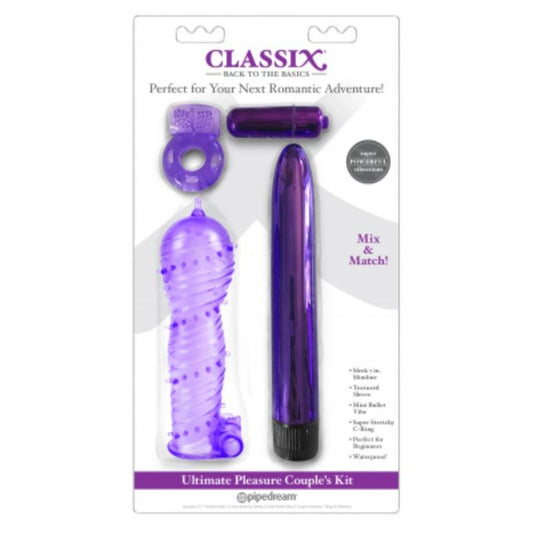 Ultimate Pleasure Couples Kit Purple Ultimate Pleasure Couples Kit Purple - UABDSM