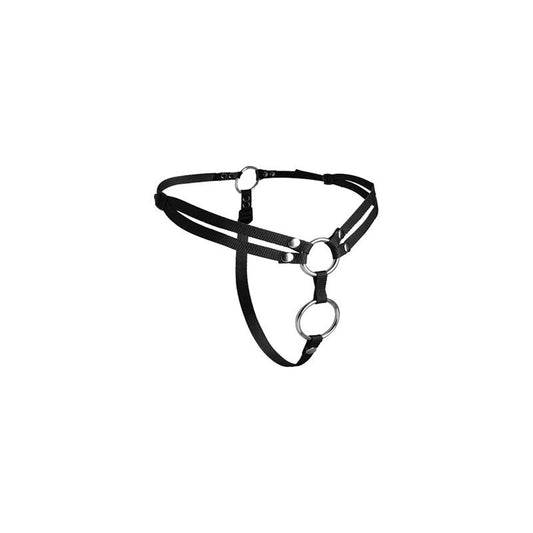 Unity Double Penetration Strap On Harness Black Unity Double Penetration Strap On Harness Black - UABDSM