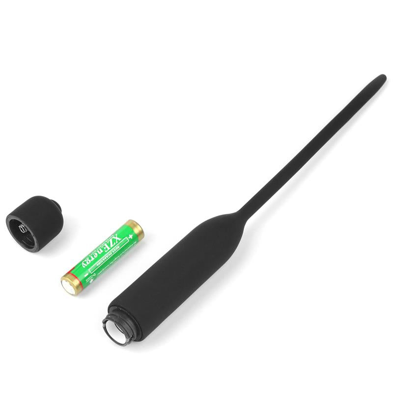Urethral Dilator with vibe Black - UABDSM