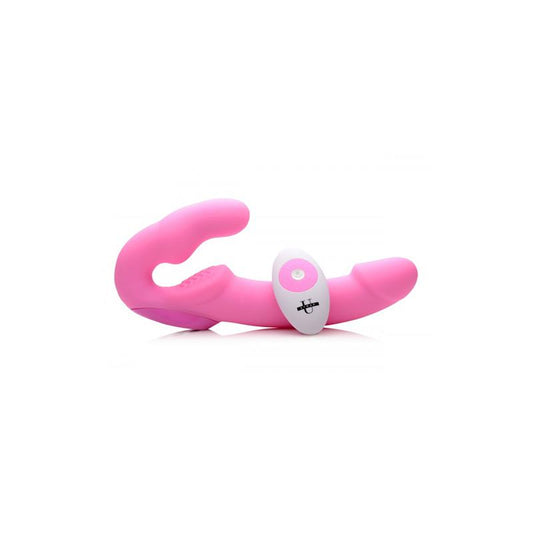 Urge Strapless Strap-On Vibrator Pink Urge Strapless Strap-On Vibrator Pink - UABDSM