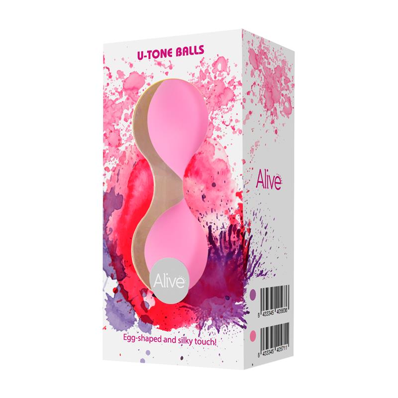 Vaginal Balls U-tone Pink - UABDSM