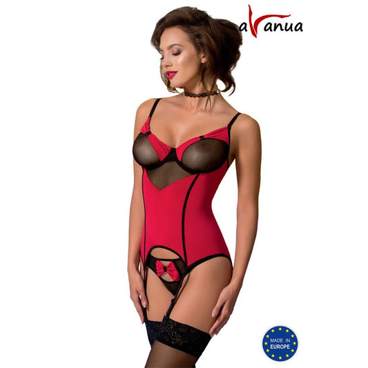 VALENTIN Corset Red/Black VALENTIN Corset Red/Black - UABDSM