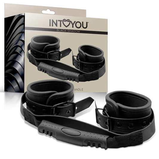 Vegan Leather Cuffs with Handle Vegan Leather Cuffs with Handle - UABDSM