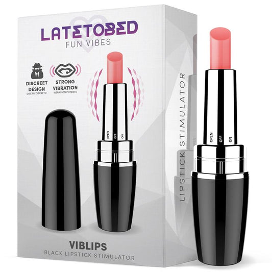 Viblips Lipstick Stimulator Black Viblips Lipstick Stimulator Black - UABDSM
