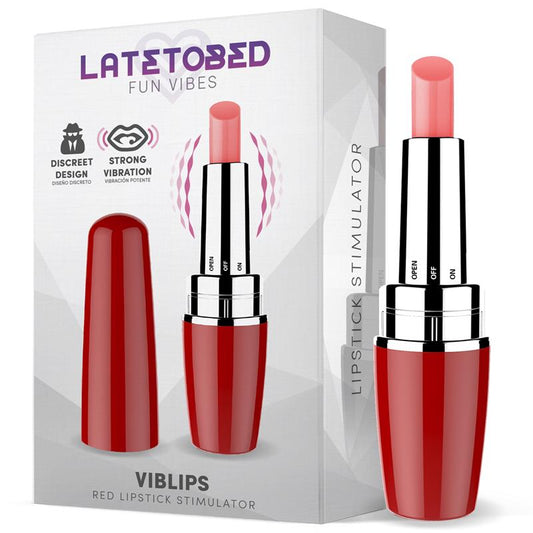 Viblips Lipstick Stimulator Red Viblips Lipstick Stimulator Red - UABDSM