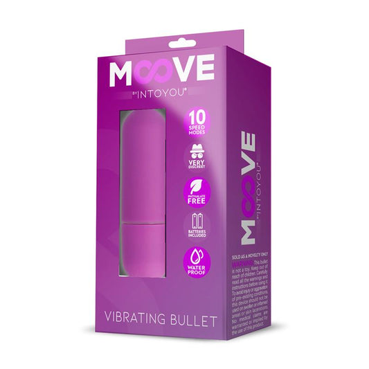 Vibrating Bullet 10 Speeds Purple - UABDSM
