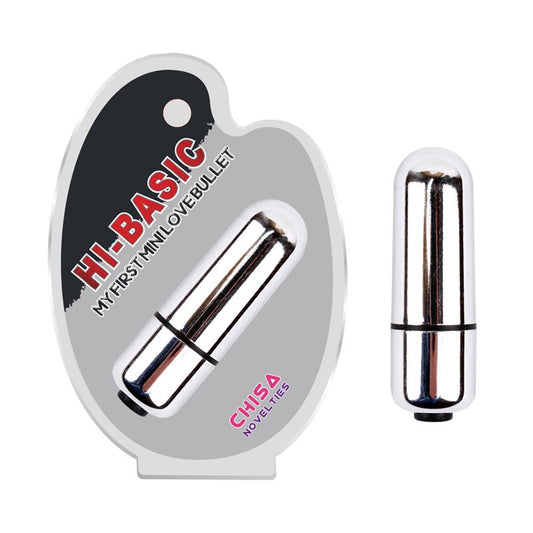 Vibrating Bullet Hi-Basic 5.8 x 1.8 cm Silver Vibrating Bullet Hi-Basic 5.8 x 1.8 cm Silver - UABDSM