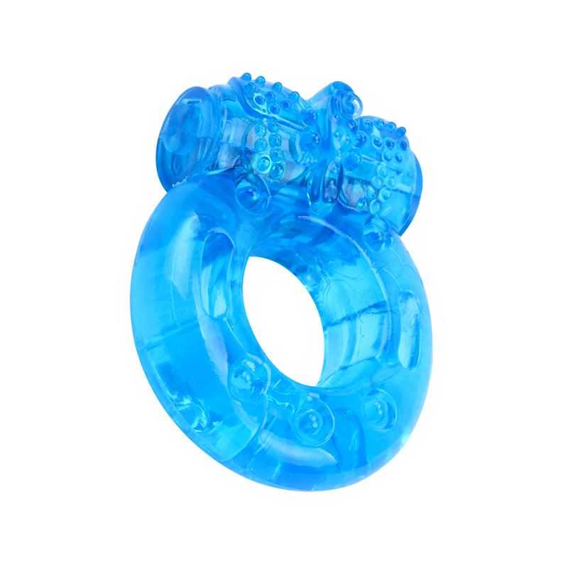 Vibrating Cock Ring 1.8 cm Blue - UABDSM