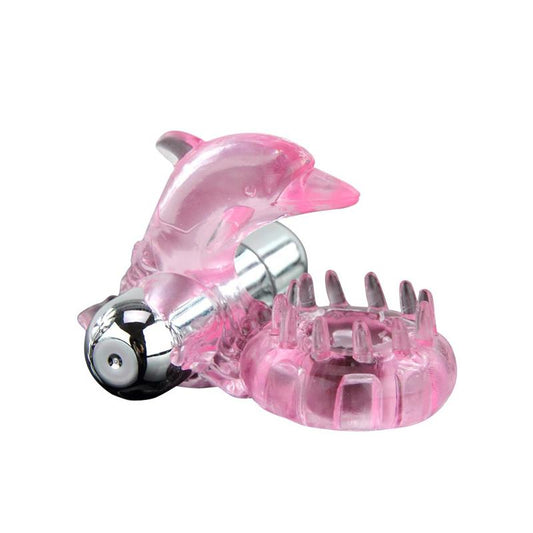 Vibrating Cock Ring Love Dolphig Ring Pink Vibrating Cock Ring Love Dolphig Ring Pink - UABDSM