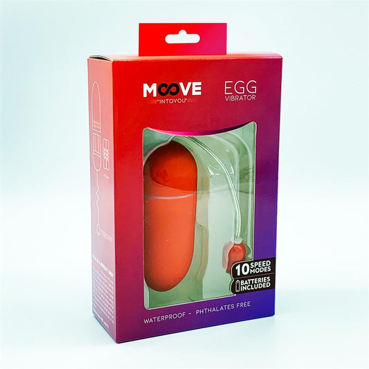 Vibrating Egg 10 Functions Red - UABDSM