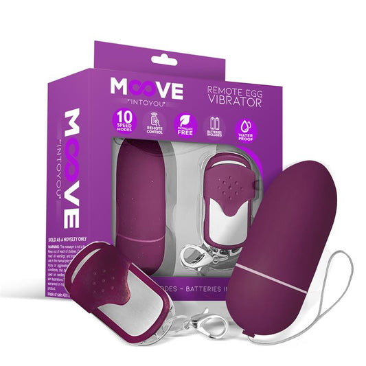 Vibrating Egg with Remote Control Dark Purple Vibrating Egg with Remote Control Dark Purple - UABDSM