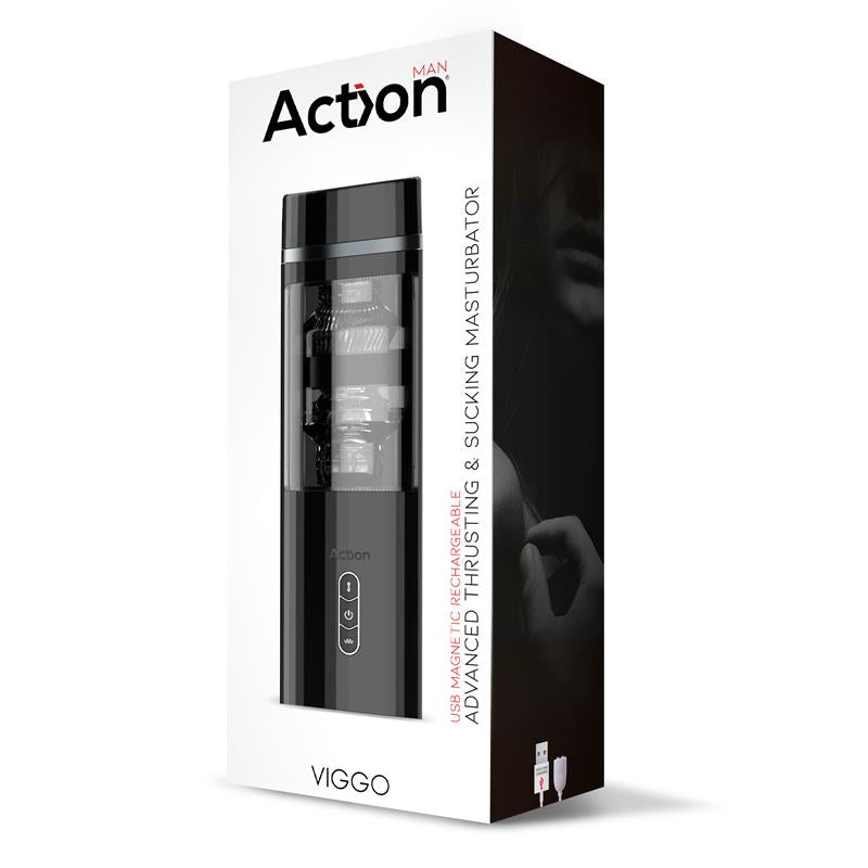 Viggo Advanced Masturbator Up and Down and Sucking - UABDSM
