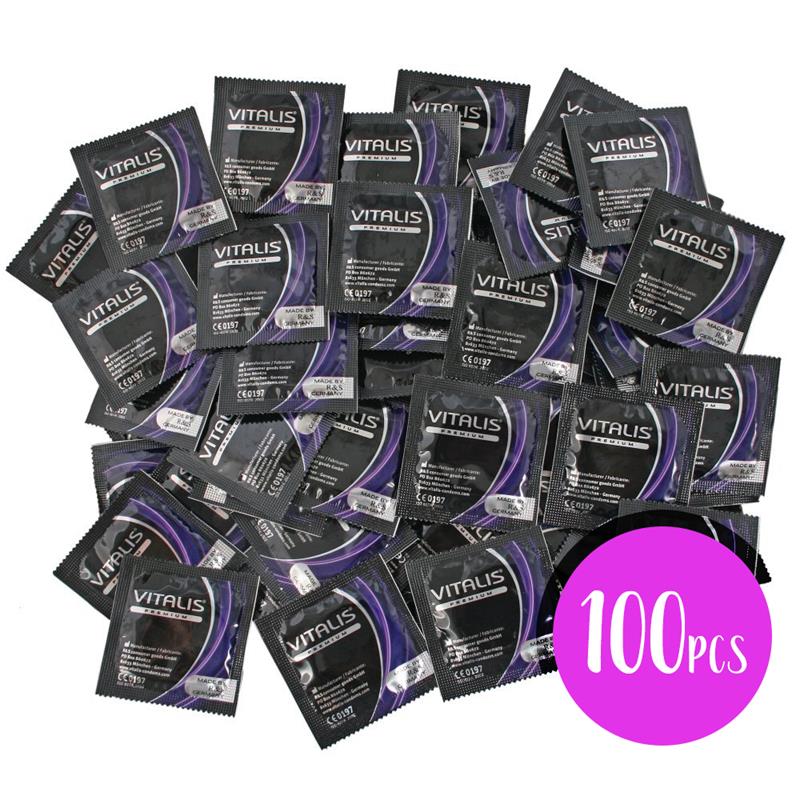 Vitalis 100 Uds Chocolate Color Negro - UABDSM